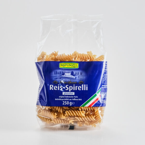 Spirellid täisterariisist 250g Rapunzel